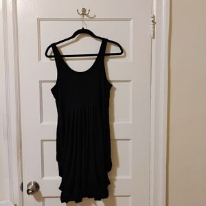 Black Sleeveless Mini Dress